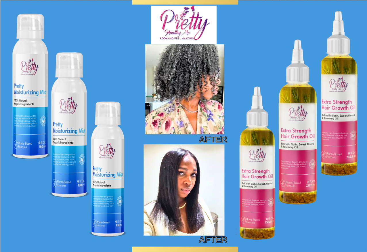 Extra Strength Hair Growth Oil & Moisturizing Hair Mist Bundle